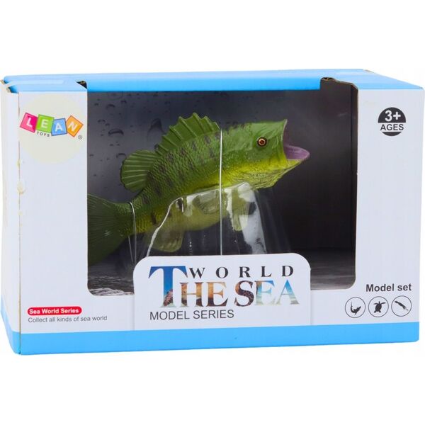 Figurka LeanToys Figurka Ryba Okoń Pospolity Zielona 11 cm Zwierzęta Świata 13676717 5905991020684