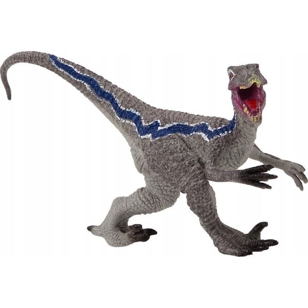 Figurka LeanToys Dinozaur Figurka Kolekcjonerska Velocitaptor Siwy 1El 13676731 5905991020929