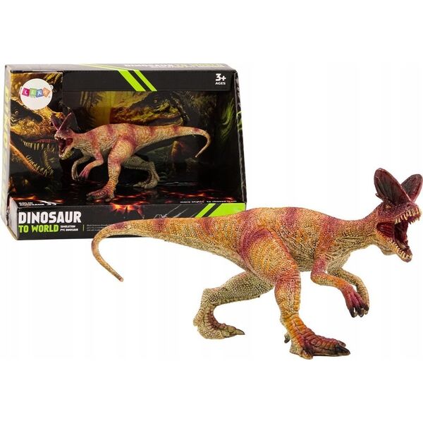 Figurka LeanToys Figurka Kolekcjonerska Dinozaur Dilofozaur Czerwony 1 El 13676745 5905991020905