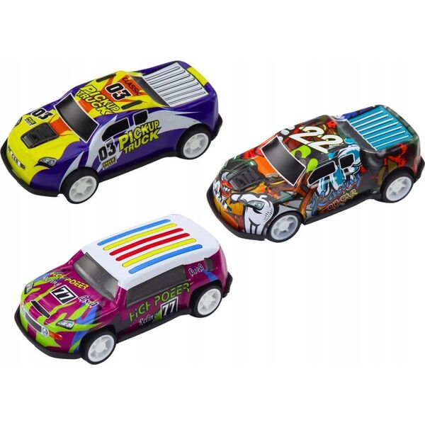 LeanToys Zestaw Resoraków W Walizce 25szt Znaki Drogowe Samochody 13676894 5905991023364
