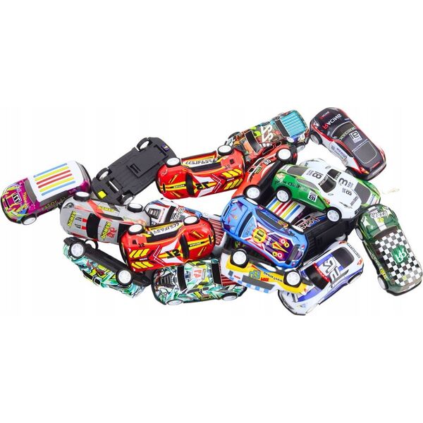LeanToys Zestaw Resoraków W Walizce 25szt Znaki Drogowe Samochody 13676894 5905991023364