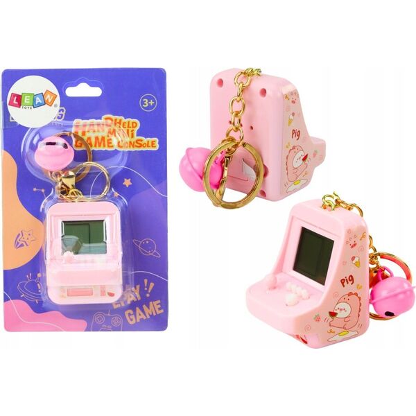 LeanToys Gra Elektroniczna Tetris Kieszonkowa Brelok Różowa 13676944 5905991029489