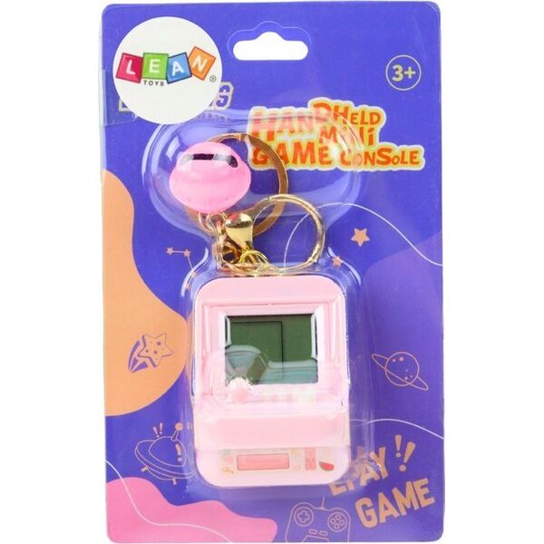 LeanToys Gra Elektroniczna Tetris Kieszonkowa Brelok Różowa 13676944 5905991029489