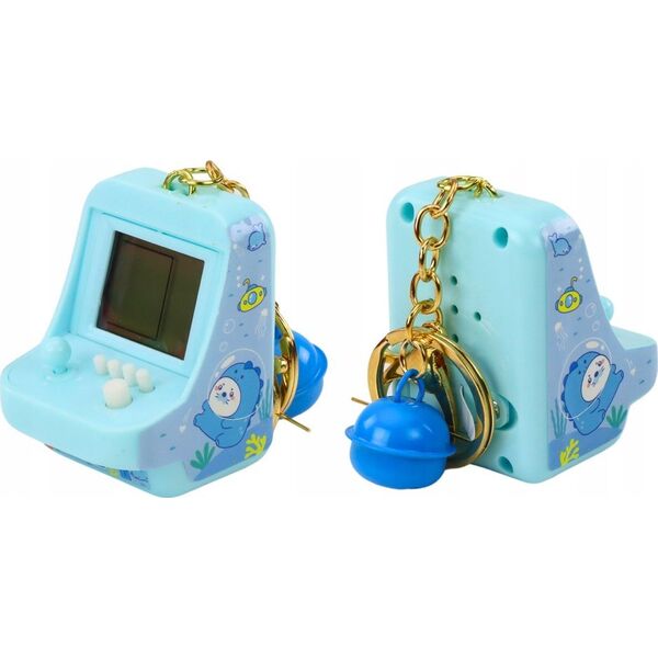 LeanToys Gra Elektroniczna Tetris Kieszonkowa Brelok Niebieska 13676957 5905991029496