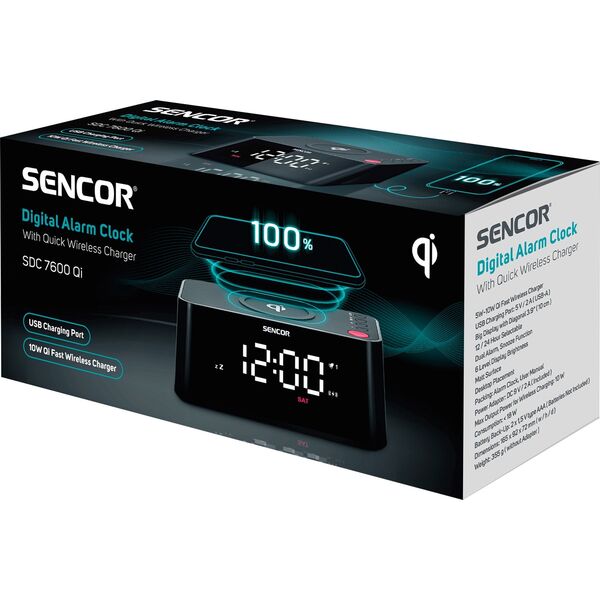 Ładowarka Sencor SDC 7600 Qi 13676970 8590669332311