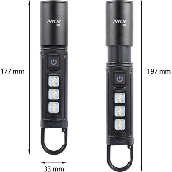 Nils Extreme NC0003 LATARKA LED 800 LM NILS CAMP 13677644 5907695555547