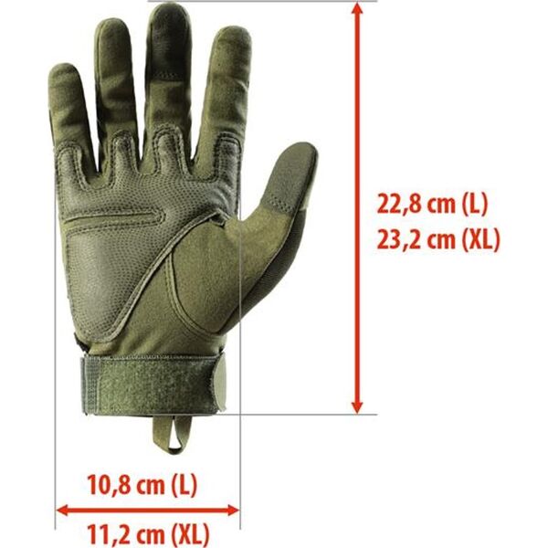 Nils Extreme NC1798 RĘKAWICE TAKTYCZNE ZIELONE XL NILS CAMP 13677654 5907695554182