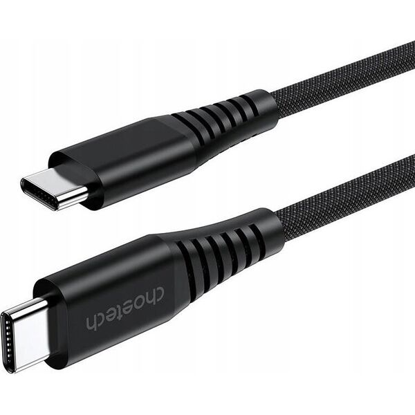 Kabel USB Choetech USB-C - USB-C 1.8 m Srebrny (XCC-1051) 13680344 6932112107138