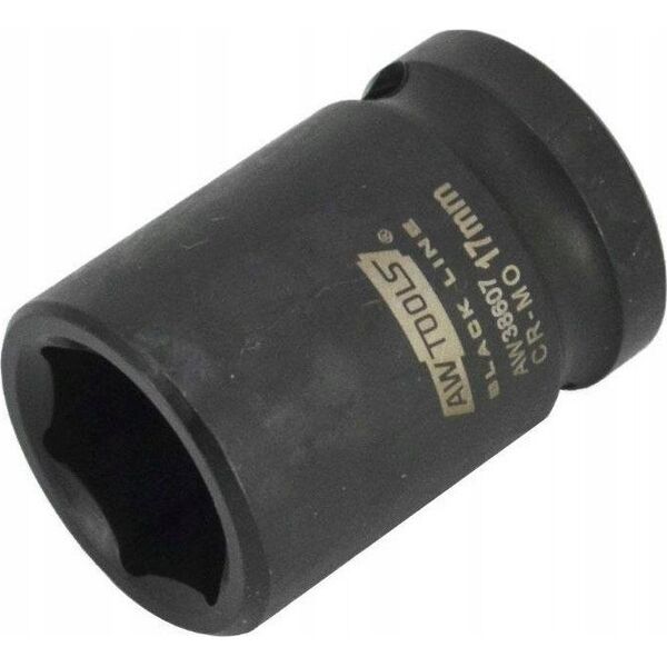 AWTools AWTOOLS NASADKA UDAROWA SZEŚCIOKĄTNA 1/2"  KRÓTKA 27mm BLACK LINE 13683667 5903678619497