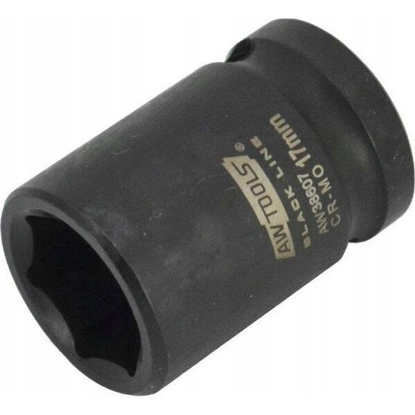 AWTools AWTOOLS NASADKA UDAROWA SZEŚCIOKĄTNA 1/2"  KRÓTKA 27mm BLACK LINE 13683667 5903678619497