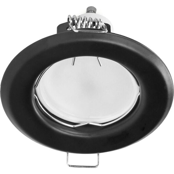 Lampa sufitowa Orno SUTRI RC ramka dekoracyjna oprawy punktowej, MR16/GU10 max 50W, okrągła, stała, czarna,AD-OD-6175/B 13683992 5908254817991