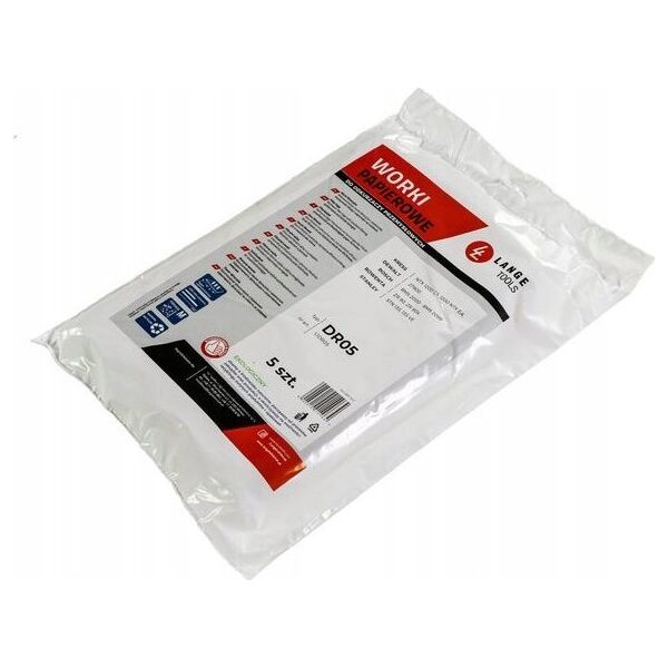 Worek do odkurzacza Scheppach Worki papierowe LangeTools do Kress 1200 NTX 35 l, kpl 5 szt 13684289 5904910014964