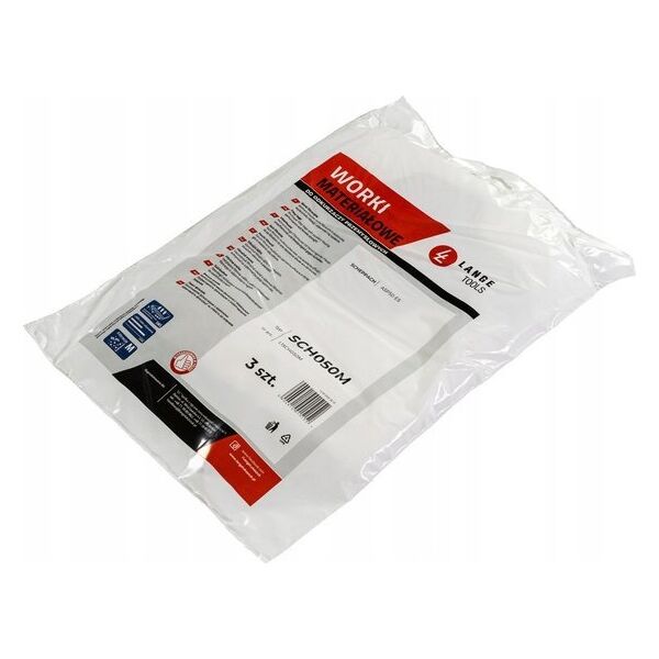 Worek do odkurzacza Scheppach Worki materiałowe LangeTools do Scheppach 50 l, kpl 3 szt 13684324 5904910015152