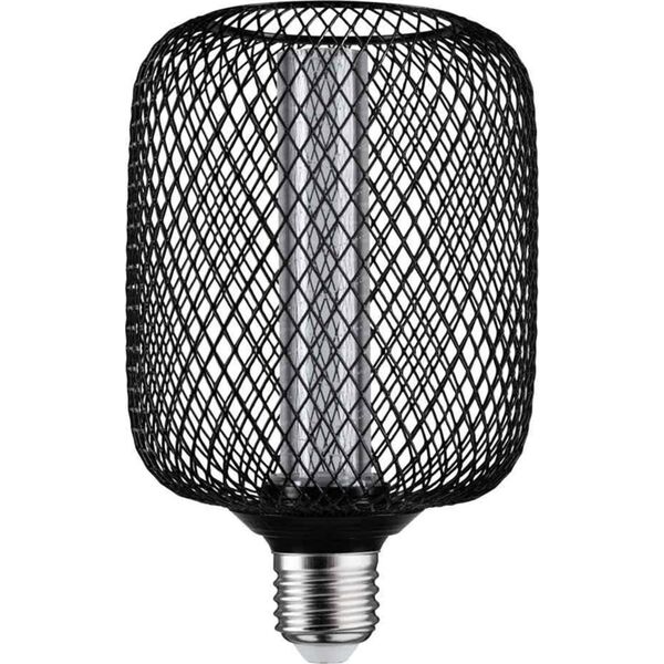Paulmann Źródło światła LED METALLIC GLOW ZYL czarny Spiral E27 4,2W 200lm 1800K 230V 13684377 4000870290835