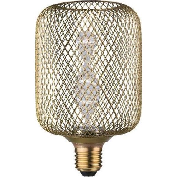 Paulmann Źródło światła LED METALLIC GLOW ZYL mosiądz Helix E27 3,5W 130lm 1800K 230V 13684386 4000870290842