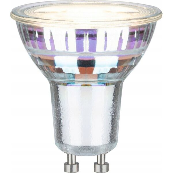 Paulmann Źródło światła LED GU10 ECO LINE 2.5W 450lm 3000K 230V srebrny / szkło 13684395 4000870291924