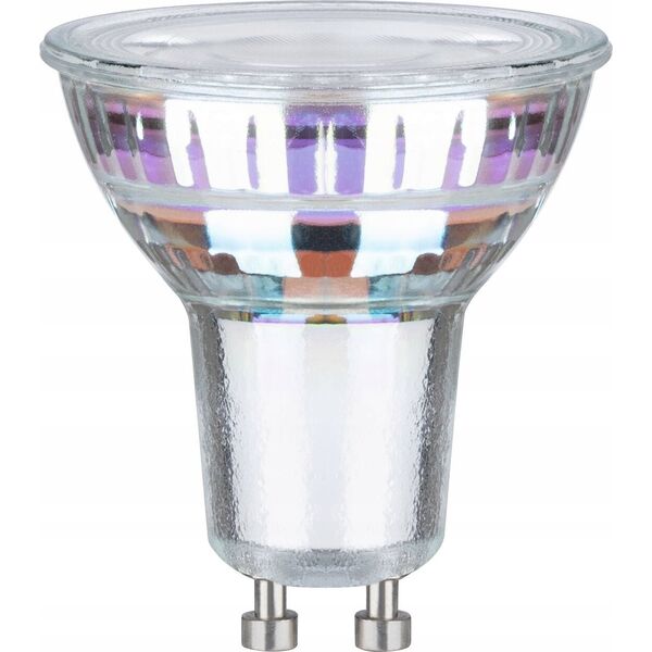 Paulmann Źródło światła LED 3x GU10 ECO LINE 2.5W 450lm 3000K 230V srebrny / szkło 13684397 4000870291931