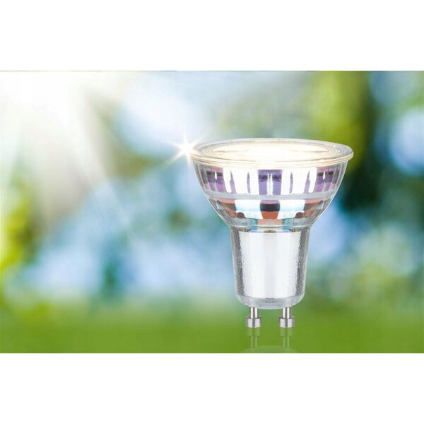 Paulmann Źródło światła LED 3x GU10 ECO LINE 2.5W 450lm 3000K 230V srebrny / szkło 13684397 4000870291931