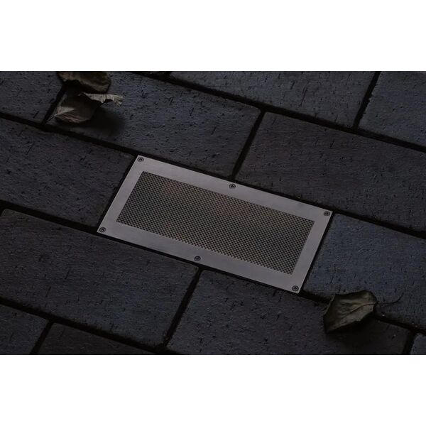 Paulmann Oprawa dogruntowa BRICK LED 1.6W 50lm 3000K IP68 z czujnikiem ruchu 200x100 230V aluminium / stal nierdzewna 13684535 4000870943373
