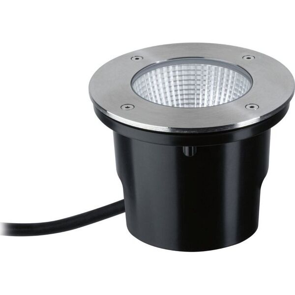Paulmann Oprawa najazdowa DUREA LED 8W 530lm IP67 okrągła 3000K 230V stal nierdzewna 13684545 4000870946541