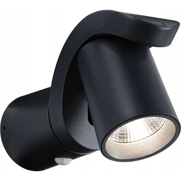 Kinkiet Paulmann Oprawa elewacyjna CUFF LED 10W 700lm 3000K IP44 230V antracyt aluminium 13684579 4000870948309