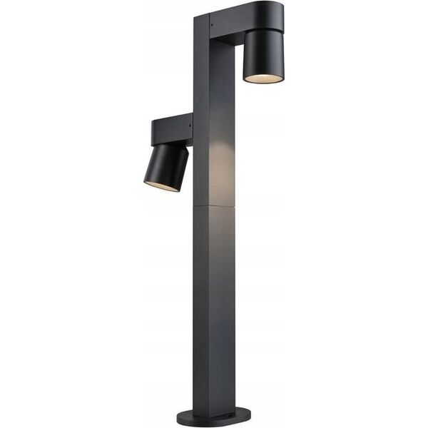 Kinkiet Paulmann Oprawa ogrodowa KIMU LED 2X8W 2X750lm 3000K IP44 230V antracyt aluminium 13684587 4000870948248