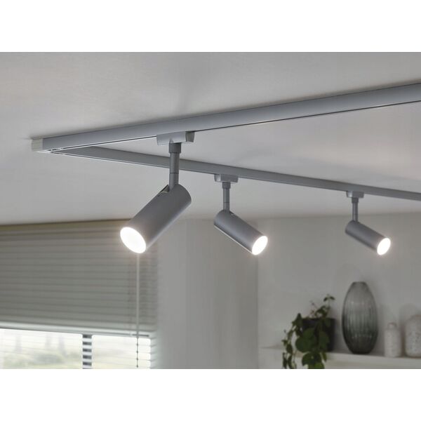 Paulmann Reflektor na szynoprzewód URail TUBO LED 3-STEP DIM 4W 150lm 4000K 230V chrom matowy/ metal 13684626 4000870955963