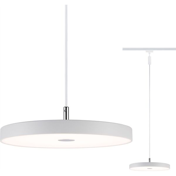 Paulmann Oprawa na szynoprzewód URail HILDOR LED DIM 15W 850lm 3000K 230V biały matowy/ metal 13684643 4000870967911