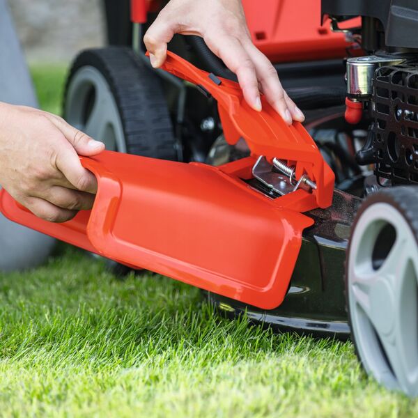 Kosiarka spalinowa Scheppach Kosiarka spalinowa Scheppach MS200-51E elektrostart + olej + nóż 13684661 4046664228103