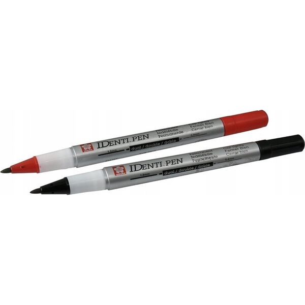 Sakura Markery IDenti-Pen czarny + czerwony, Sakura 13684664 8712079482534