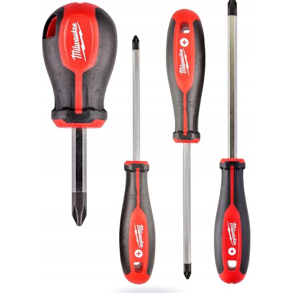 Milwaukee Wkrętak Milwaukee 4932471786 PH1x100 czerwony 13684909 4058546296858