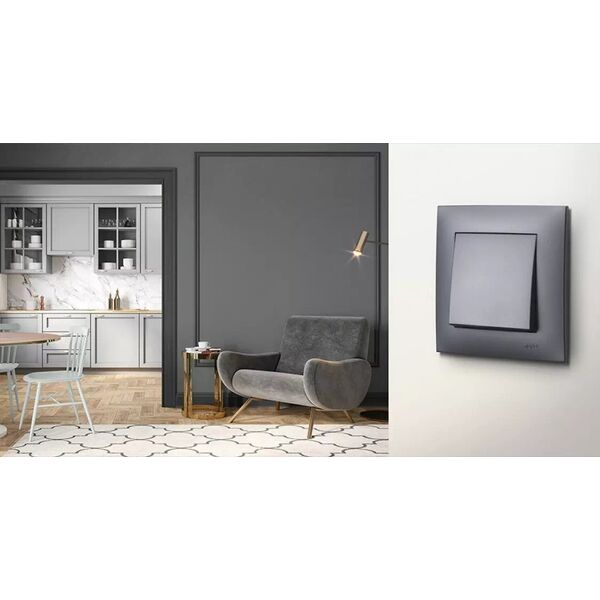 Ospel Łącznik dwugrupowy świecznikowy Ospel Szafir ŁP-2Z/m/00 biały 13685182 5906729011554