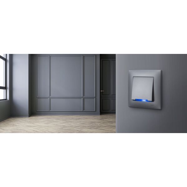 Ospel Łącznik zwierny Ospel Szafir ŁP-6Z/m/33 "dzwonek" czarny metalik 13685184 5906729013275