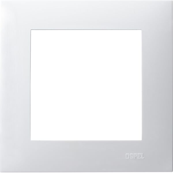 Ospel Ramka pojedyncza Ospel Szafir R-1Z/00 biała 13685191 5906729012230