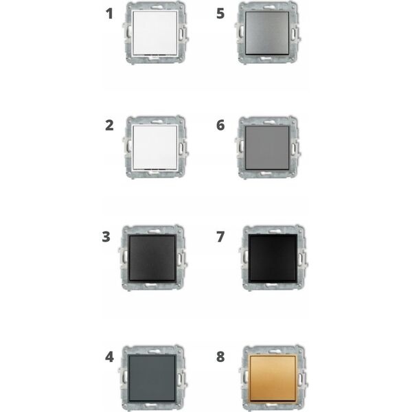 Karlik Łącznik jednobiegunowy Karlik Icon IWP-1 biały 13685239 5903672014915