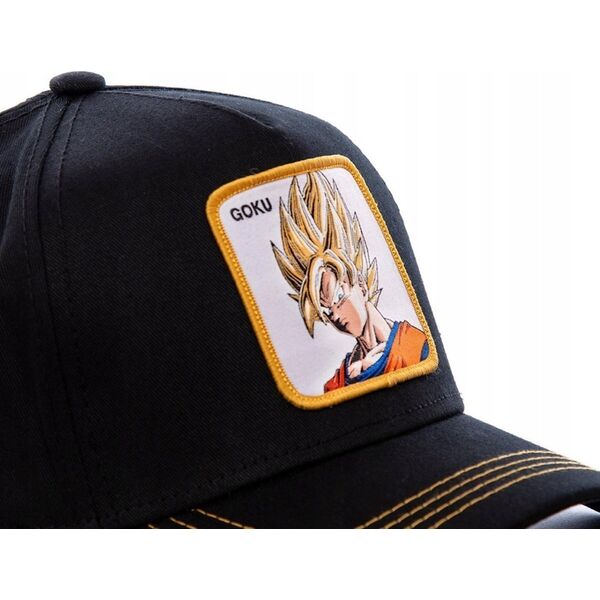 Capslab Capslab Freegun Dragon Ball Z Goku Cap CL-DBZ-1-GO2 Czarne One size 13686894 3614000810865