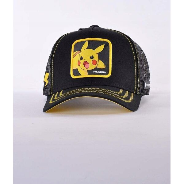 Capslab Capslab Freegun Pokemon Pikachu Cap CL-PKM2-1-PIK7 Czarne One size 13686905 3614000841739