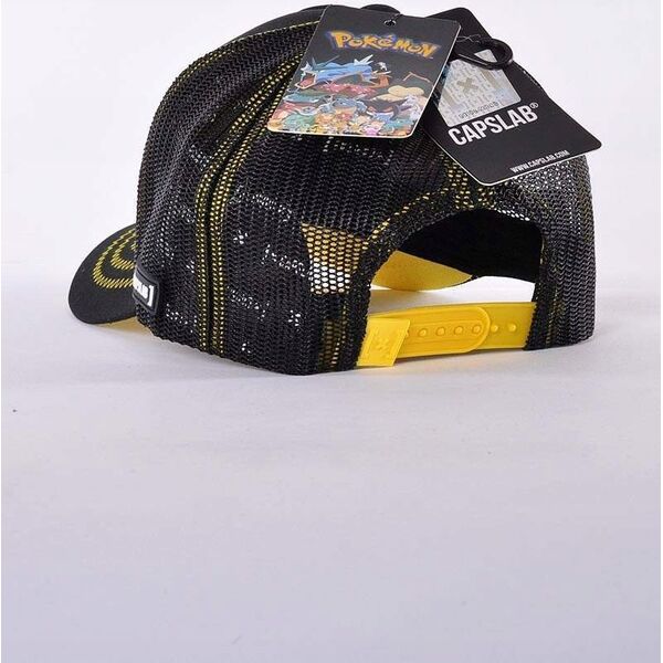 Capslab Capslab Freegun Pokemon Pikachu Cap CL-PKM2-1-PIK7 Czarne One size 13686905 3614000841739