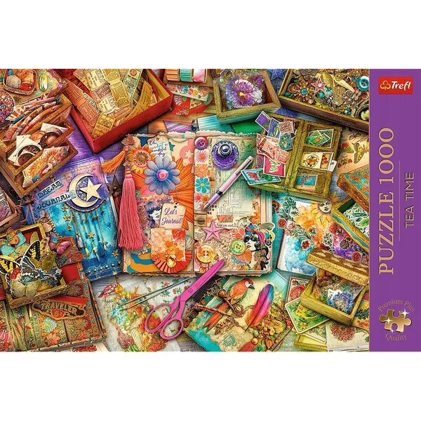 Trefl PUZZLE 1000 PremPlus TeaTime:Biurko dzienn...10849 13694909 5900511108491