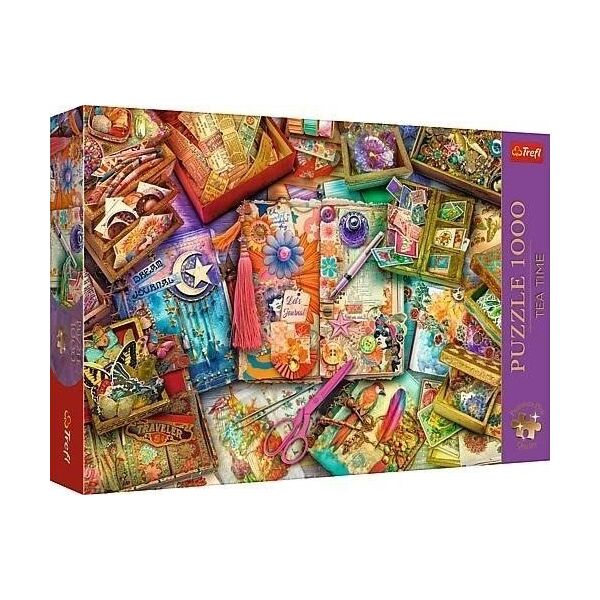 Trefl PUZZLE 1000 PremPlus TeaTime:Biurko dzienn...10849 13694909 5900511108491