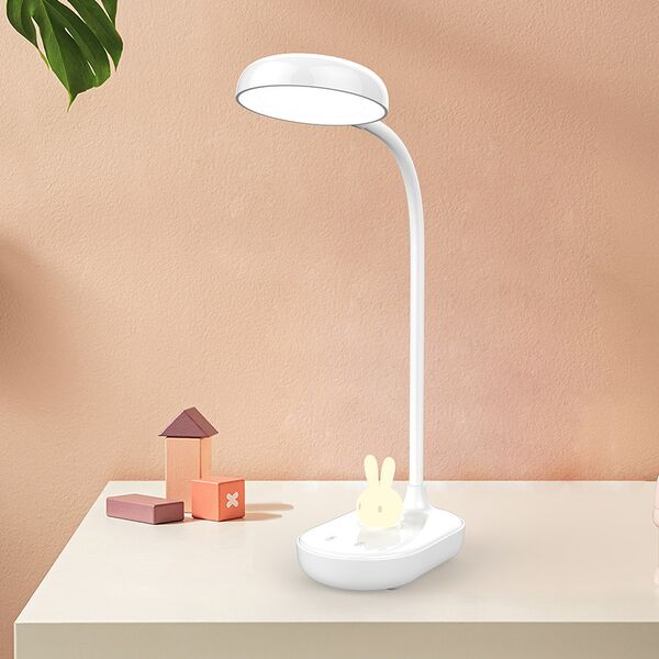 Desk LED Lamp 4,5W with bunny light PURE FLB-30 ASTRID white Forever Light 5907457773769
