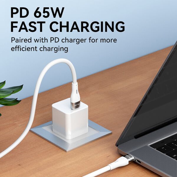 Kabel USB Wozinsky USB-C - USB-C 2 m Biały (5907769308802) 13703547 5907769308802