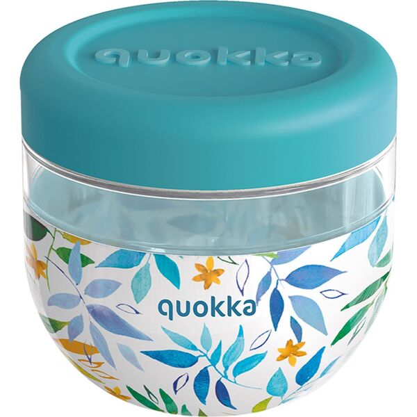 Quokka Quokka Bubble Food Jar - Pojemnik na żywność / lunchbox 770 ml (Watercolor Leaves) 13710060 8412497401369