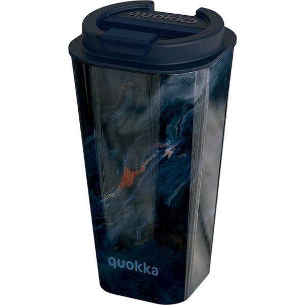 Quokka Quokka Vaso Cafe Doble Pared - Kubek z podwójnymi ściankami 450 ml (Dark Stone) 13710067 8412497402267