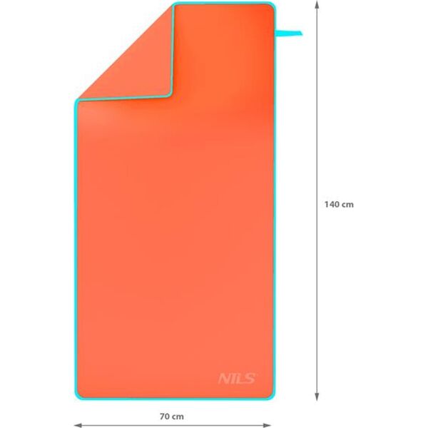 Nils Extreme NCR11 RĘCZNIK Z MIKROFIBRY KORALOWY 140X70 CM NILS 13716606 5907695555066