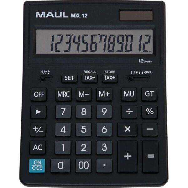 Kalkulator Maul Kalkulator Maul MXL 12 czarny - 13749617 4002390085915