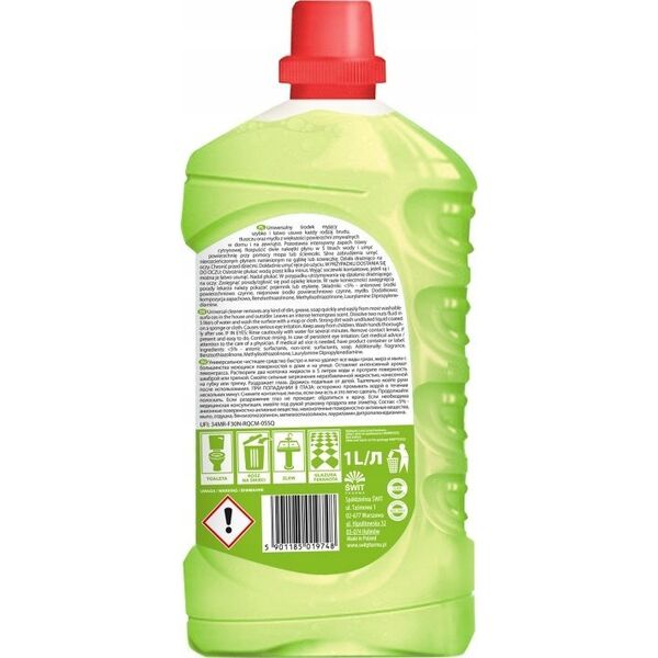 Chemia Uniwersalny płyn myjący PUCEK, o zapachu trawy cytrynowej, 1000 ml 13757076 5901185019748
