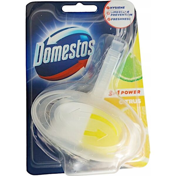 Chemia Kostka toaletowa DOMESTOS Citrus, w koszyku, 35g 13757081 8720182788528