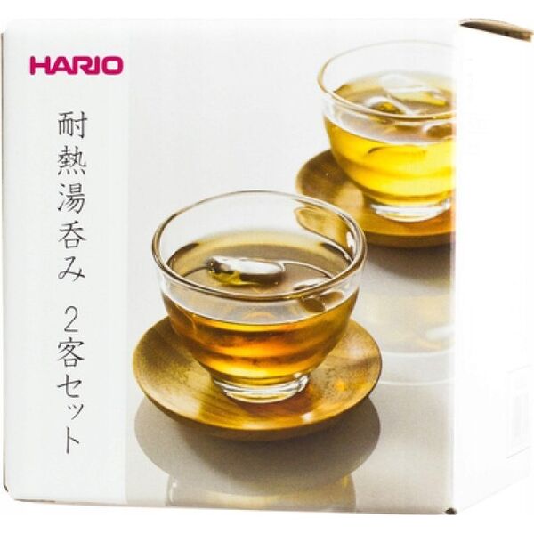 Hario Hario Yunomi - zestaw 2 szklanek do herbaty 170 ml 13757712 4977642836914