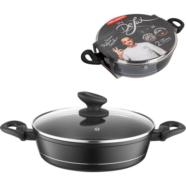 Florina Garnek niski aluminiowy Florina Delux by Mateusz Gessler 28 cm 3,5 l 13759258 5905031334337